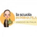 Logo La scuola in prima fila Viaggio in Italia giallo e1739971364657