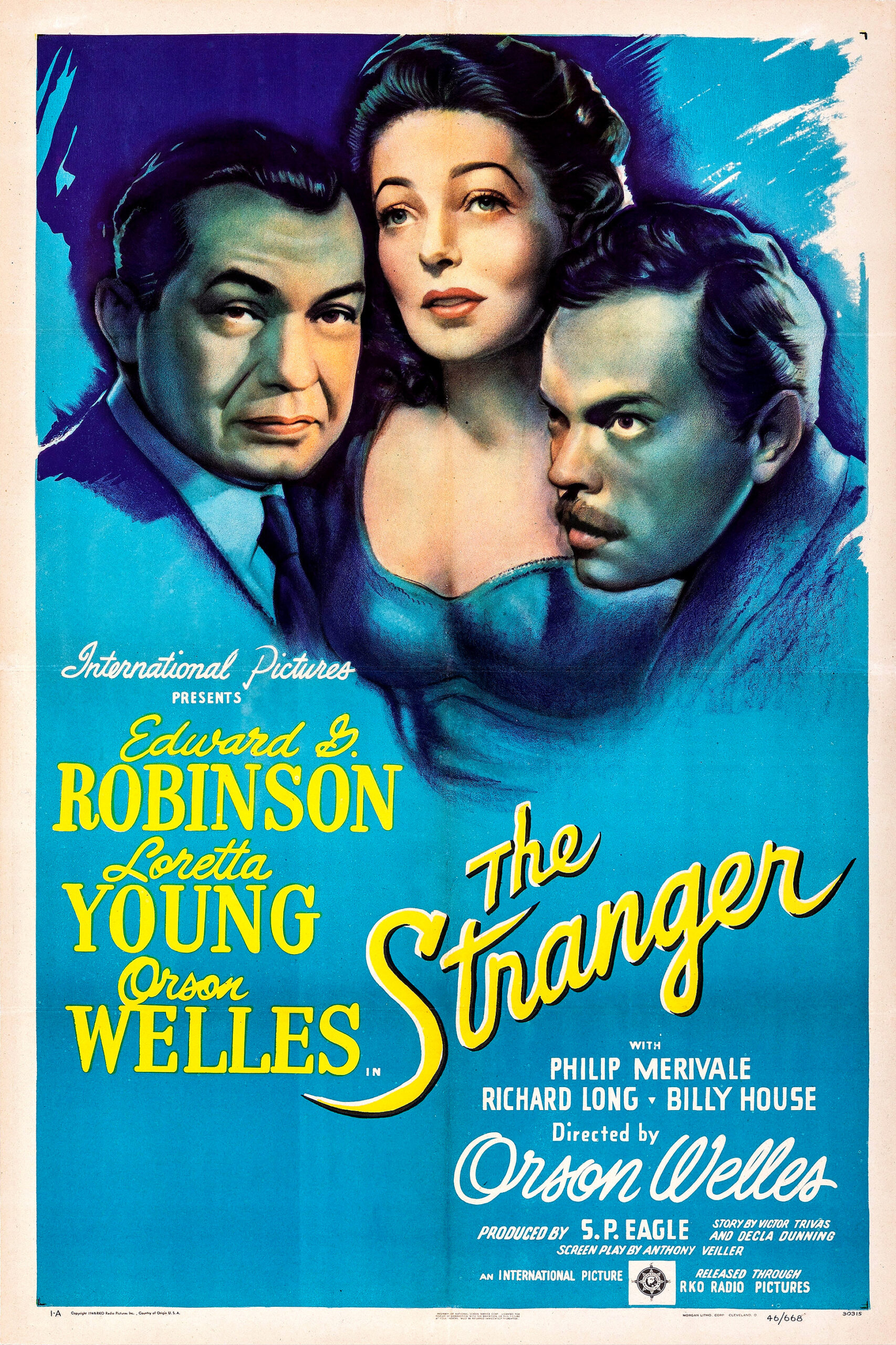 The Stranger 1946 film poster scaled