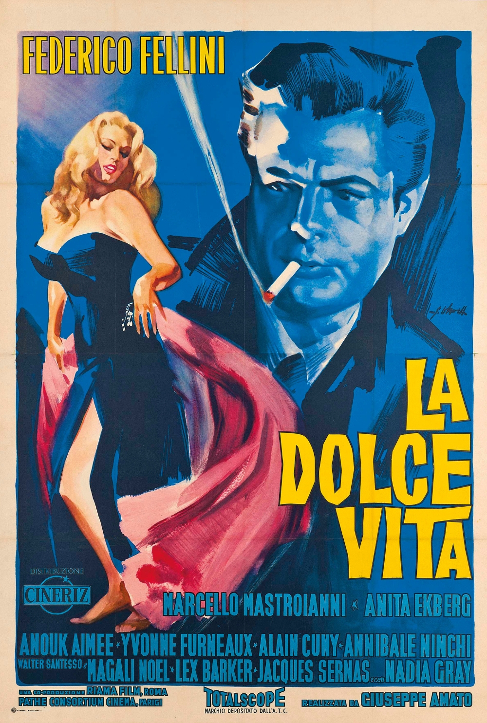 Tutti al cinema!!! - 'La Dolce Vita' 3 1000 x 1485 La Dolce Vita 1