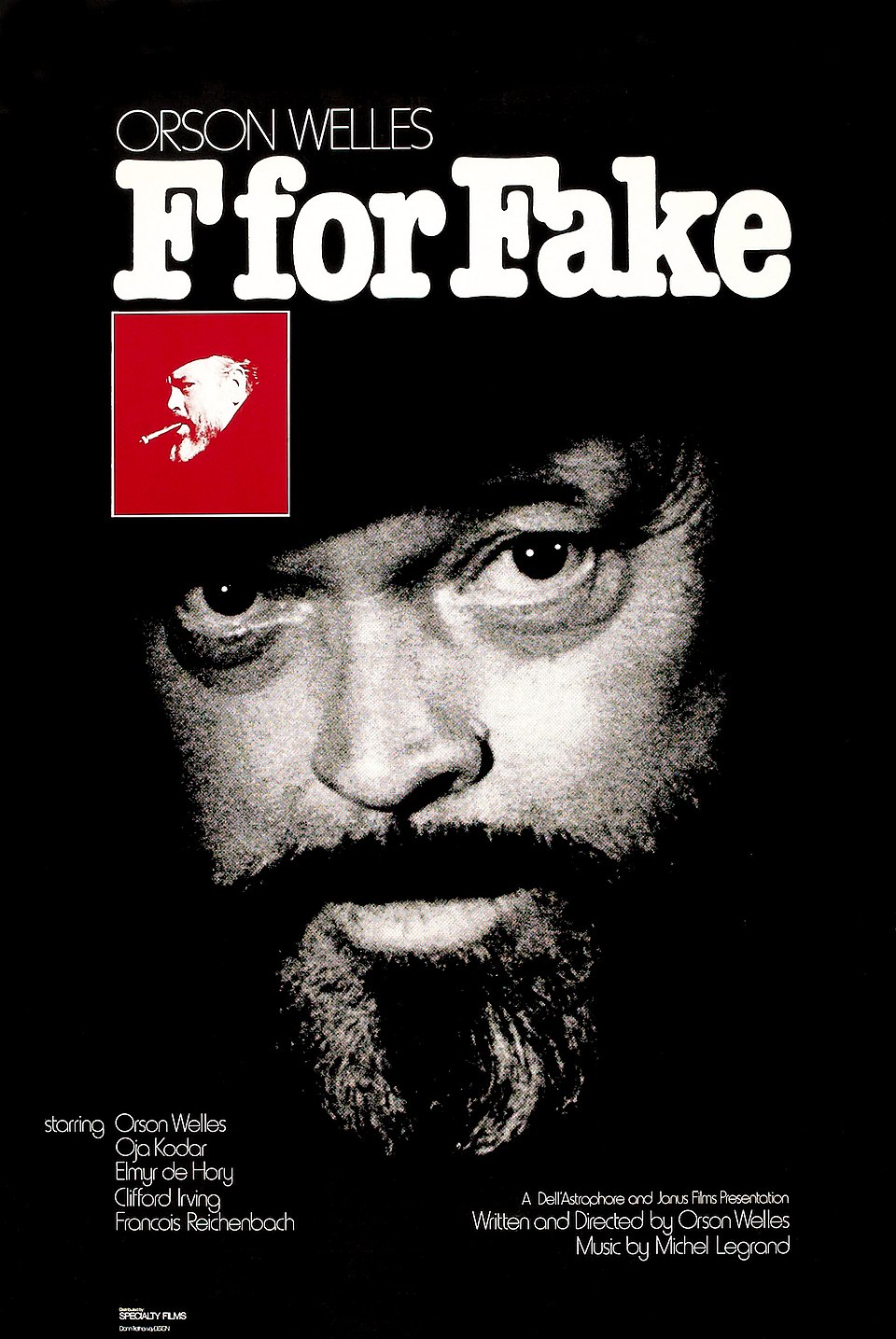 F for Fake 1973 poster