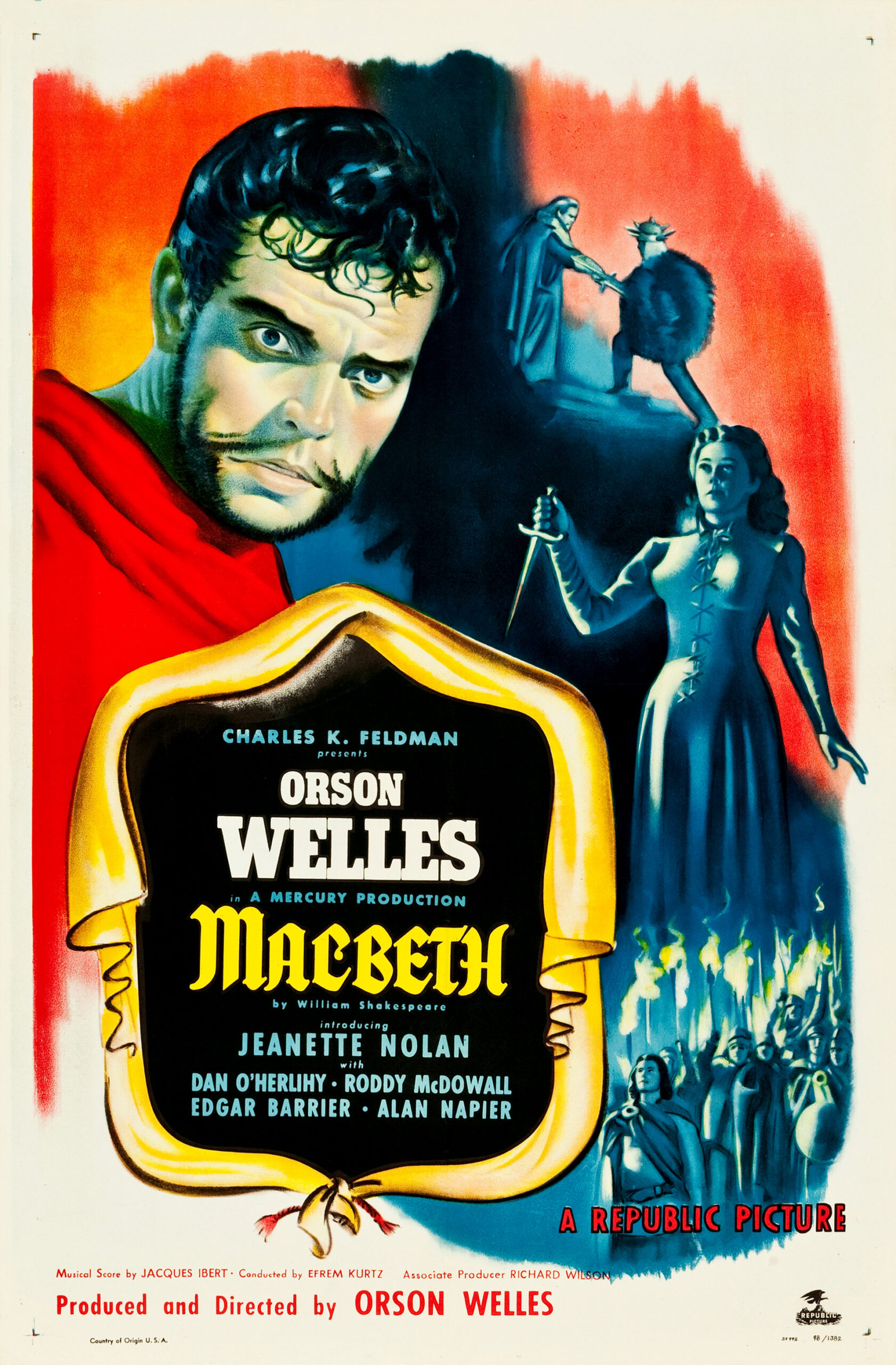 Macbeth 1948 film poster scaled