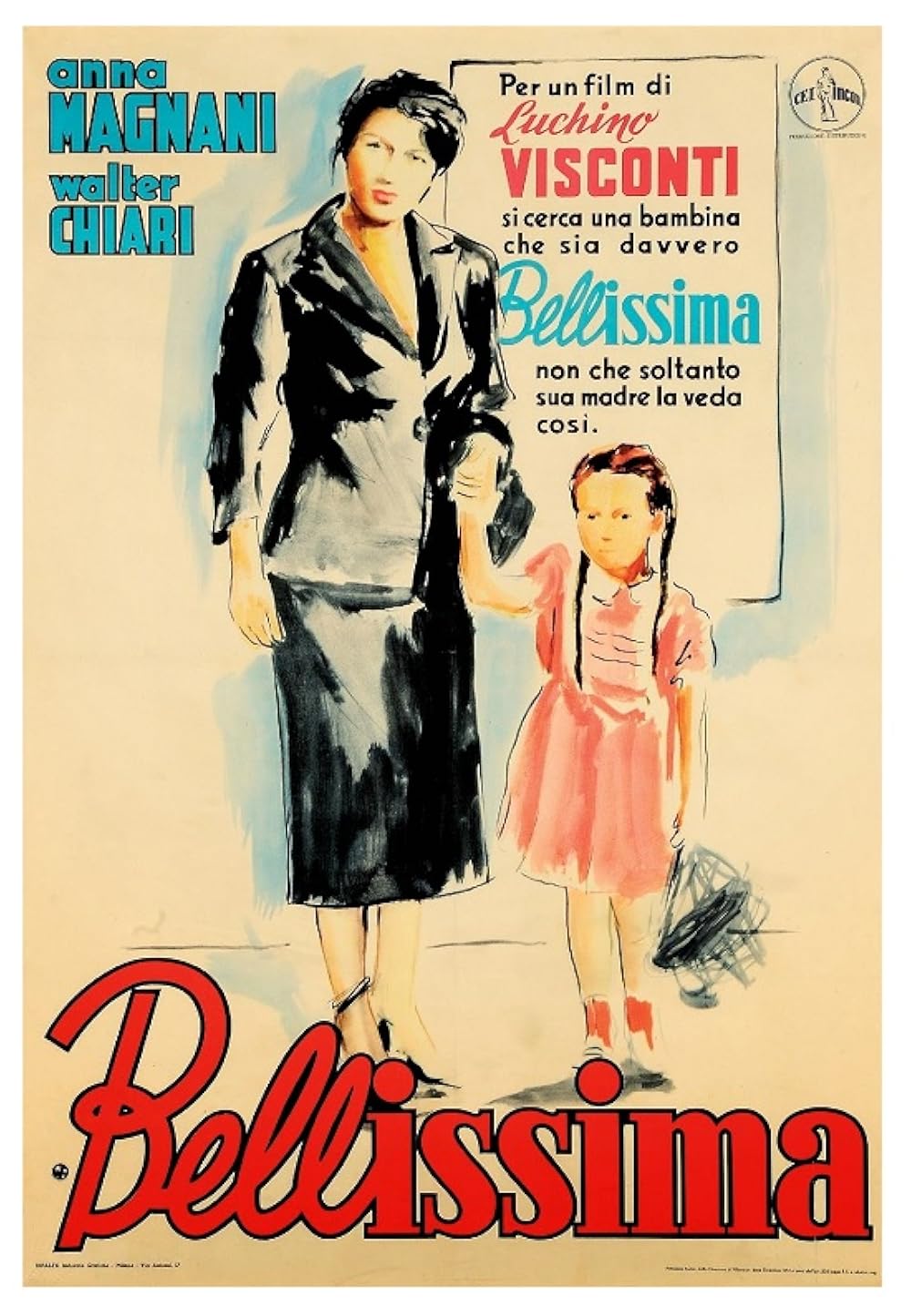 Home 23 Bellissima 1951 Luchino Visconti poster
