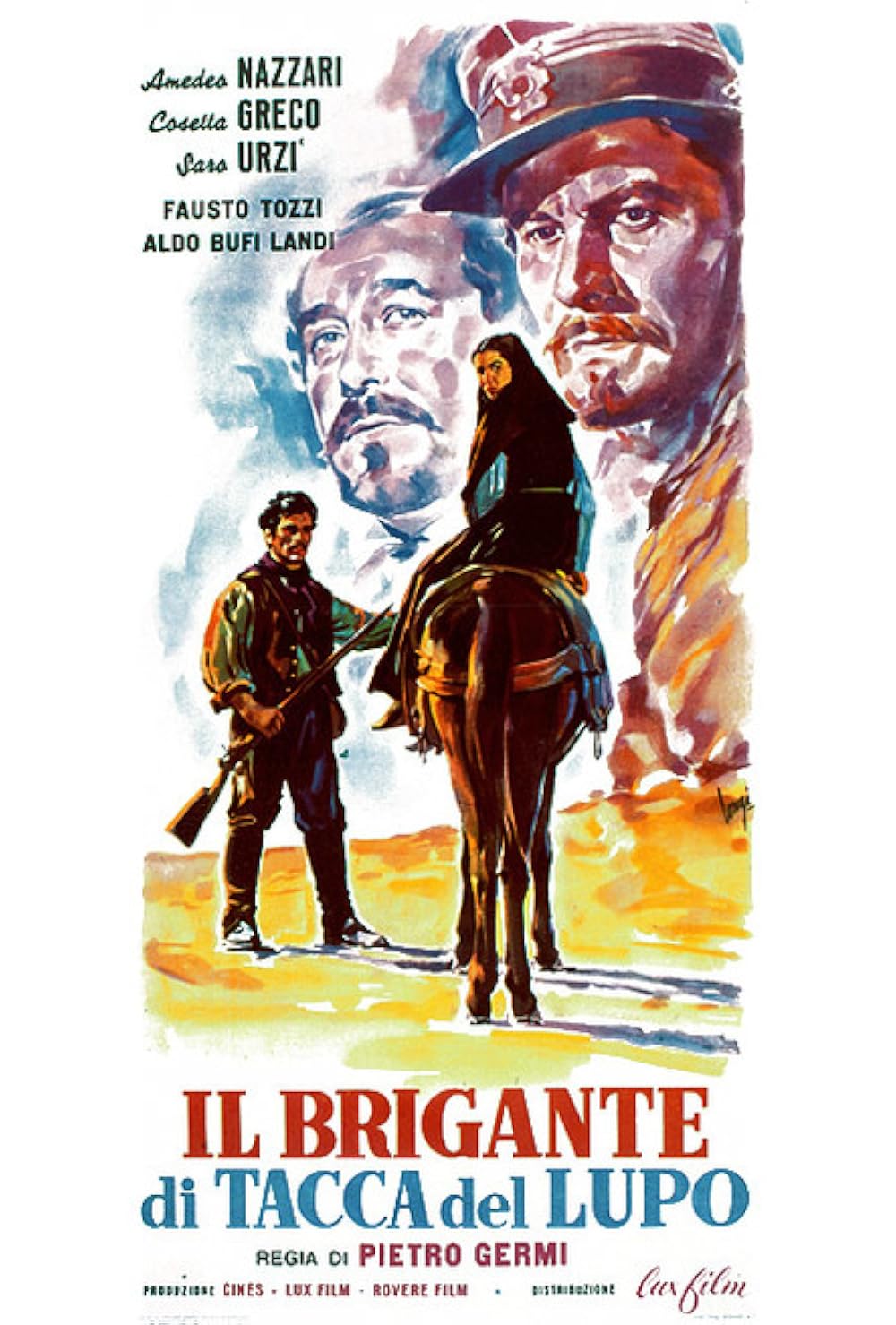 Il brigante di Tacca del Lupo di Pietro Germi Italia 1952 poster