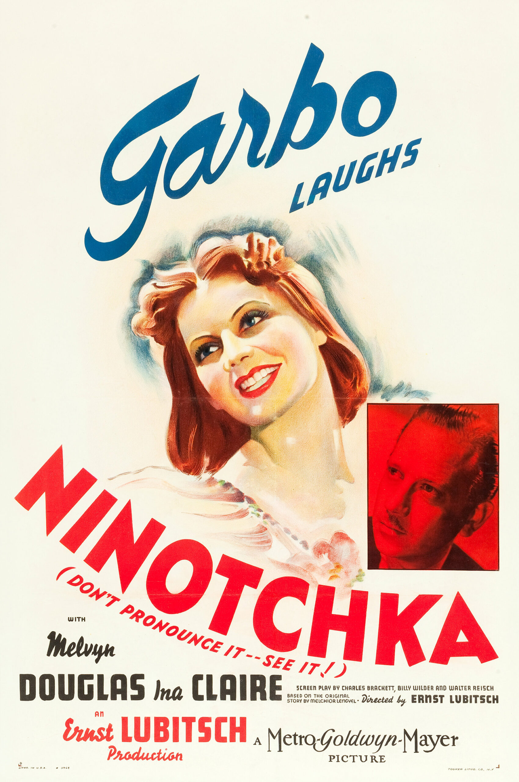 Ninotchka 1939 poster Style D scaled