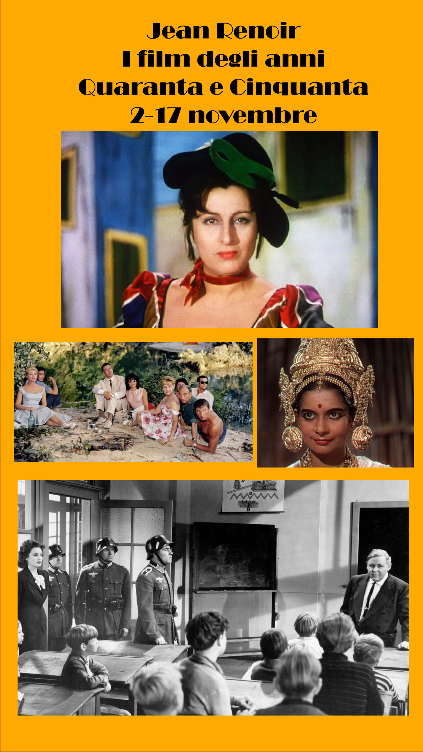 Retrospettiva - Jean Renoir 3 Poster Renoir Novembre scaled