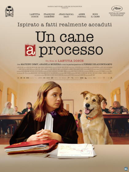 un cane a processo