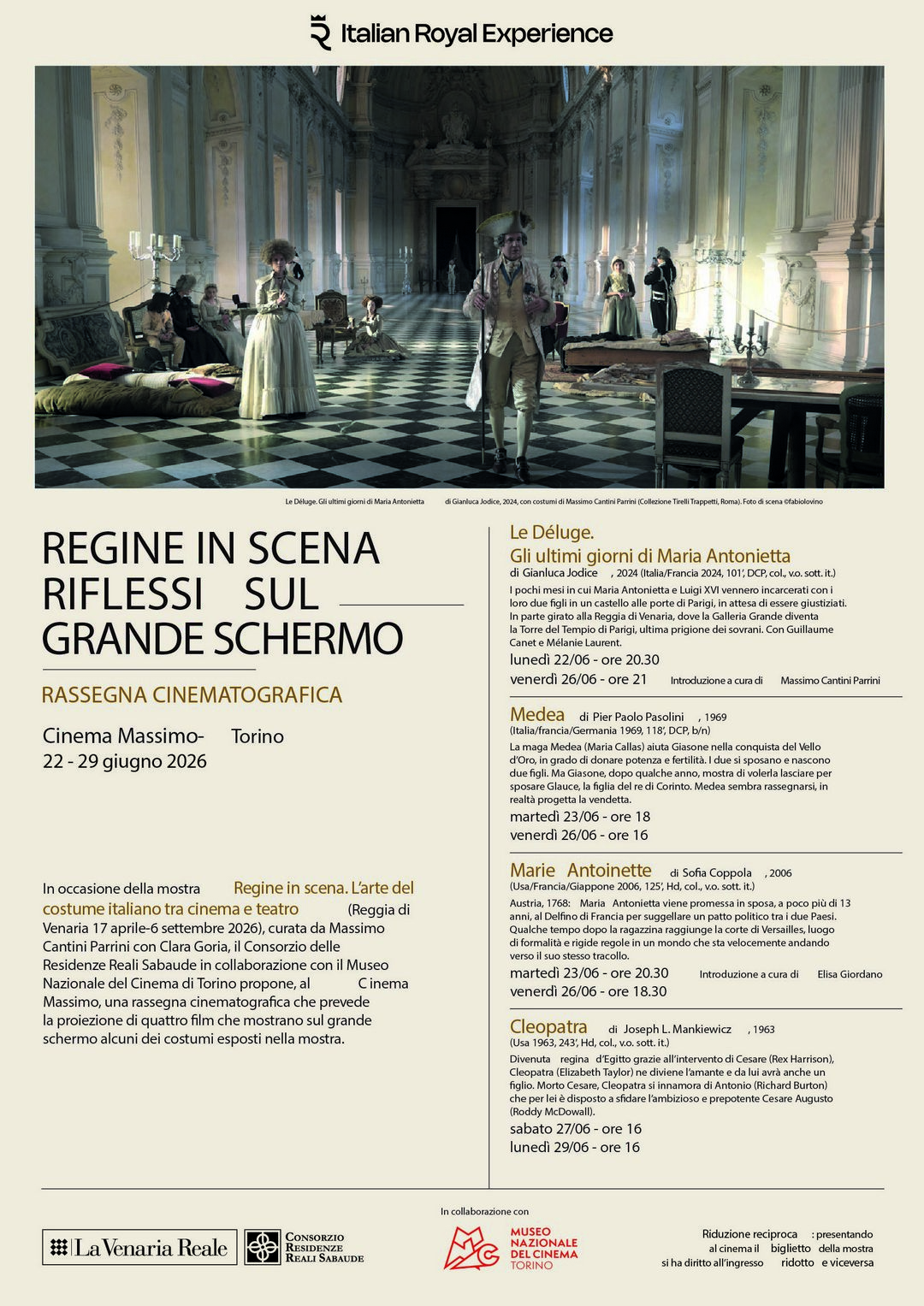 Regine in scena 7 RASSEGNA CINEMA Regine 2