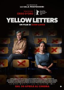 yellow letters